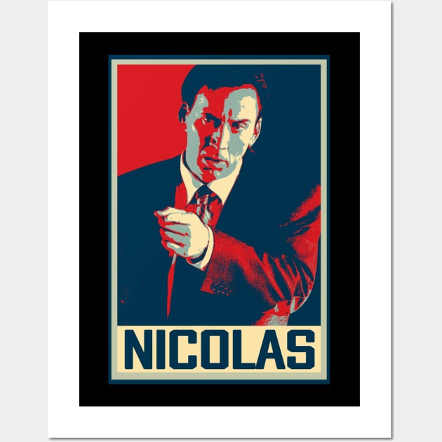 Face Off With Nicolas Cage Transformative Characters In Frames Wall Art by Silly Picture